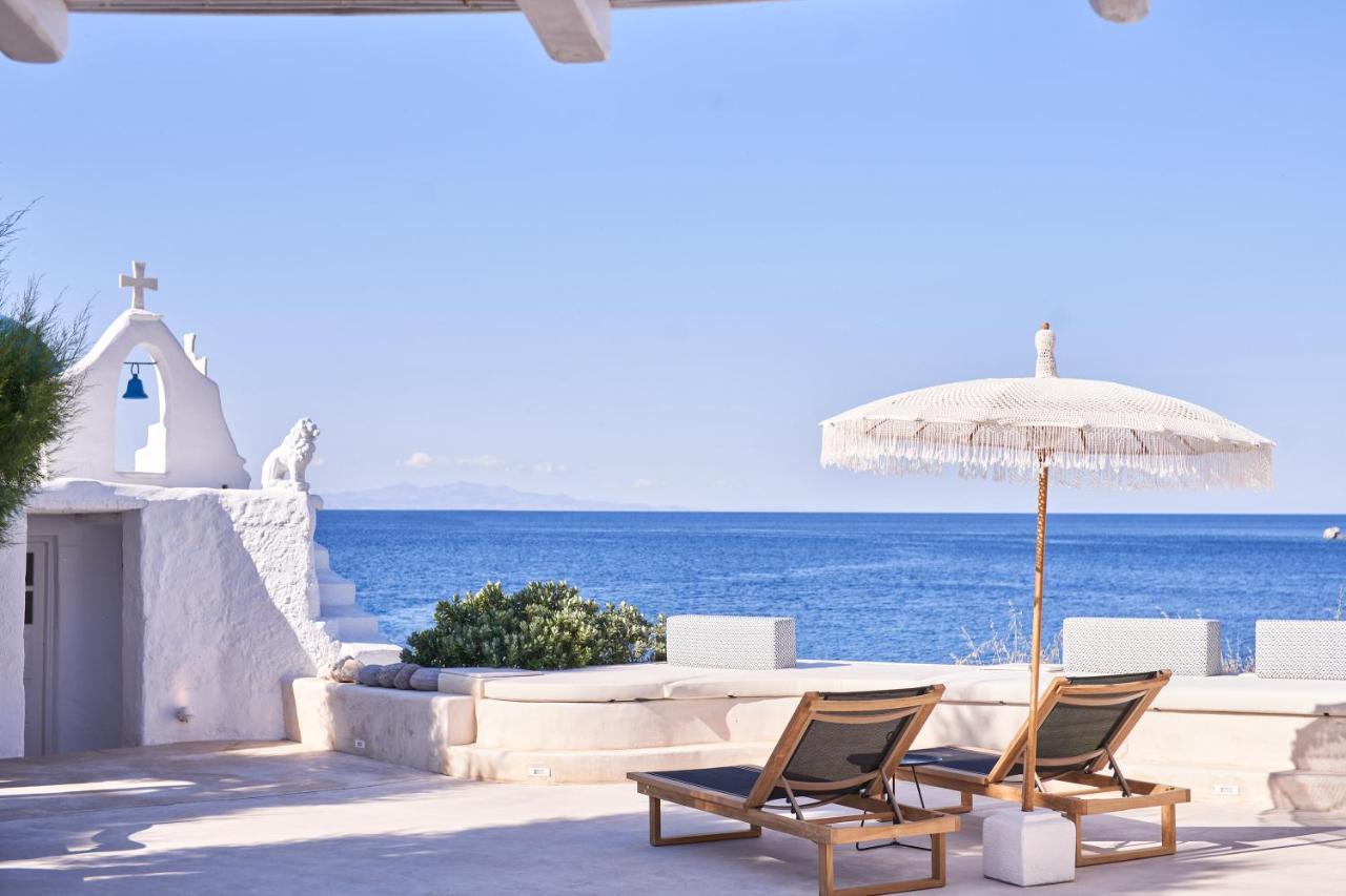 Villa Santa Katerina - Sea View & Outdoor Hot Tub プラティス・ヤロス エクステリア 写真