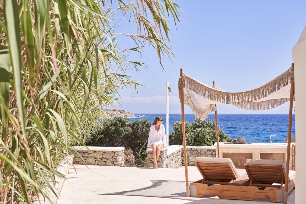 Villa Santa Katerina - Sea View & Outdoor Hot Tub プラティス・ヤロス エクステリア 写真