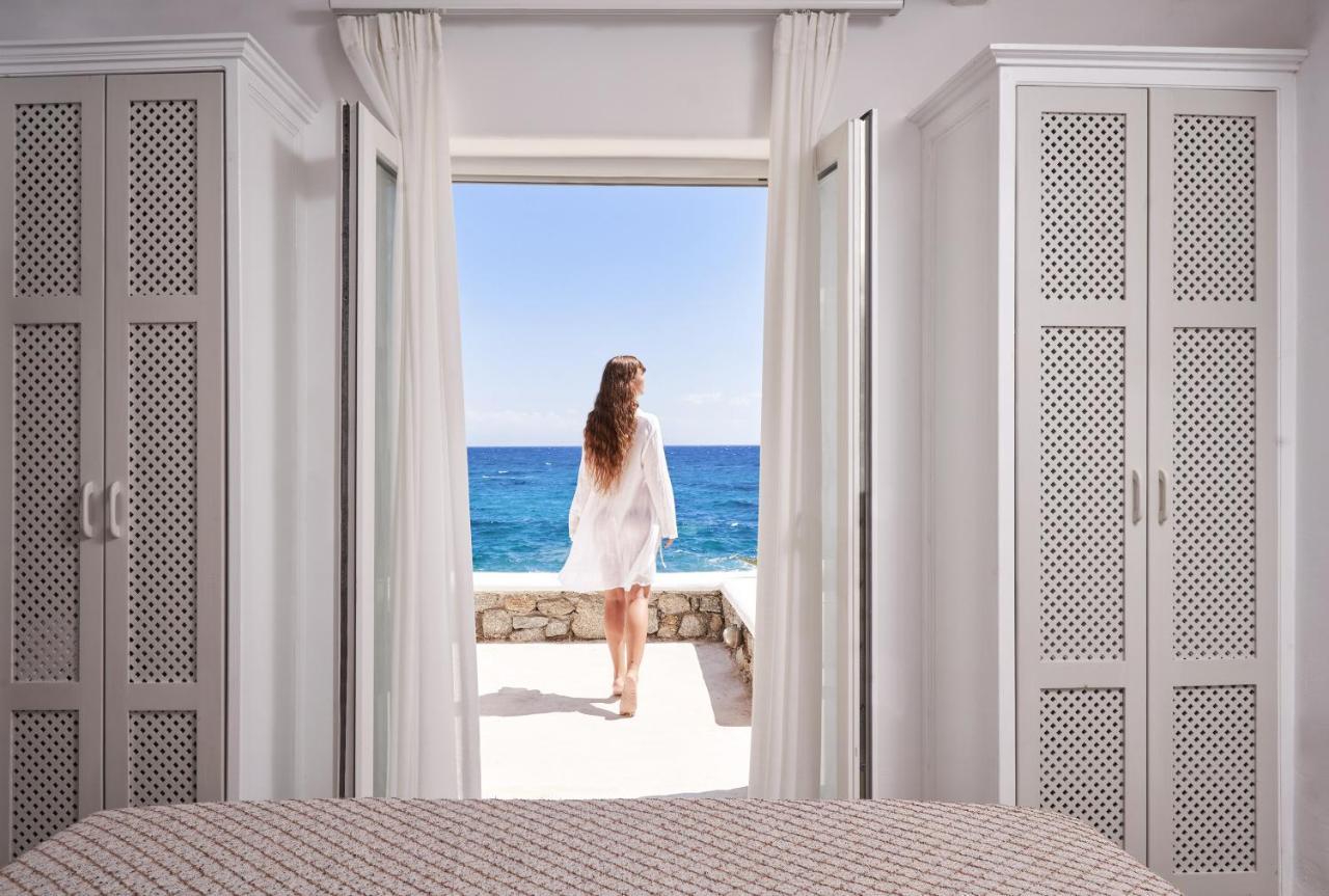 Villa Santa Katerina - Sea View & Outdoor Hot Tub プラティス・ヤロス エクステリア 写真